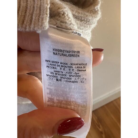 J.W. Anderson Strawberry Painted Intarsia Wool-Blend V-Neck Knit Sweater Vest - Picture 6 of 12